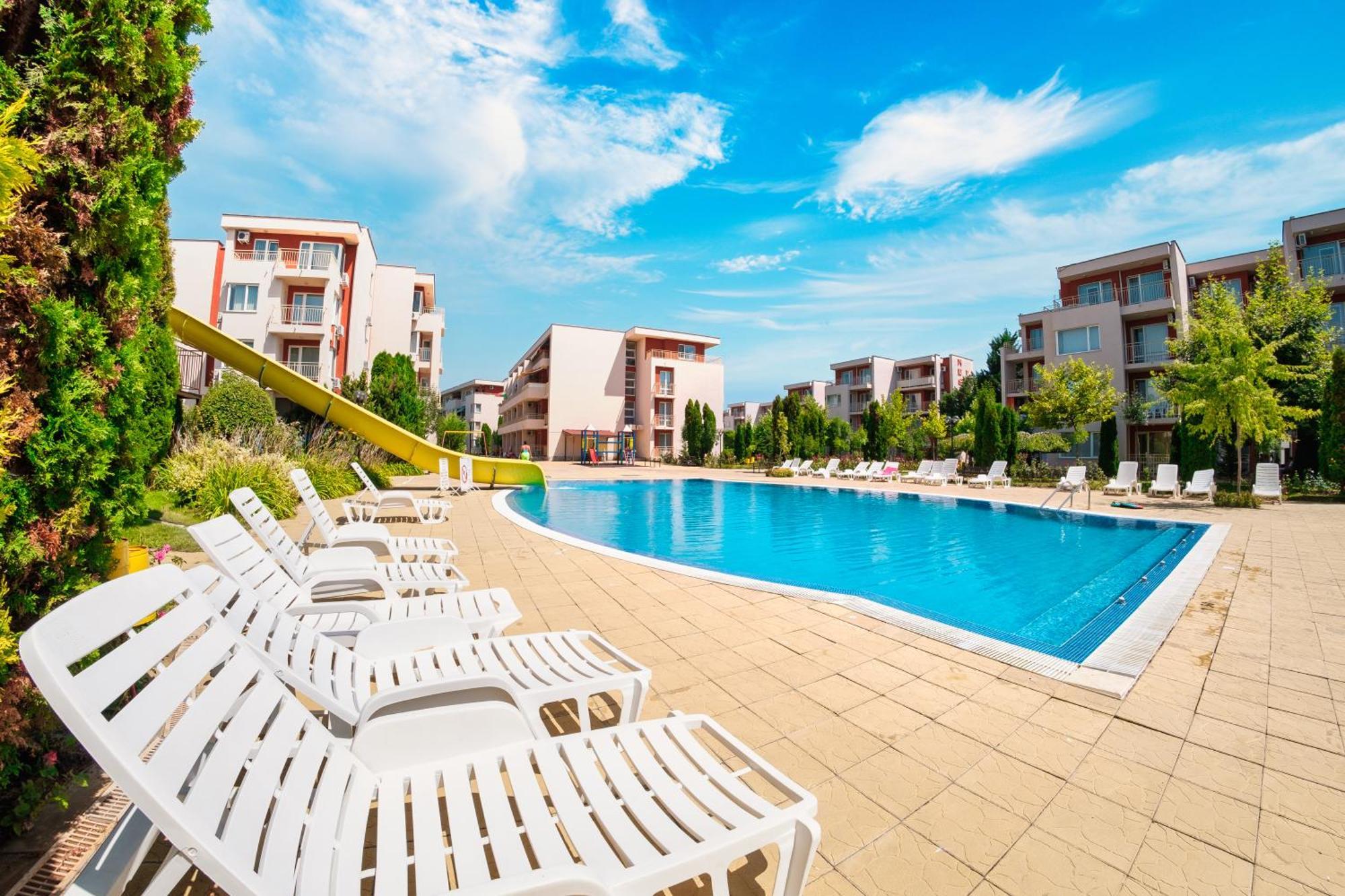 Nessebar Fort Club Apartments Sunny Beach Exterior photo